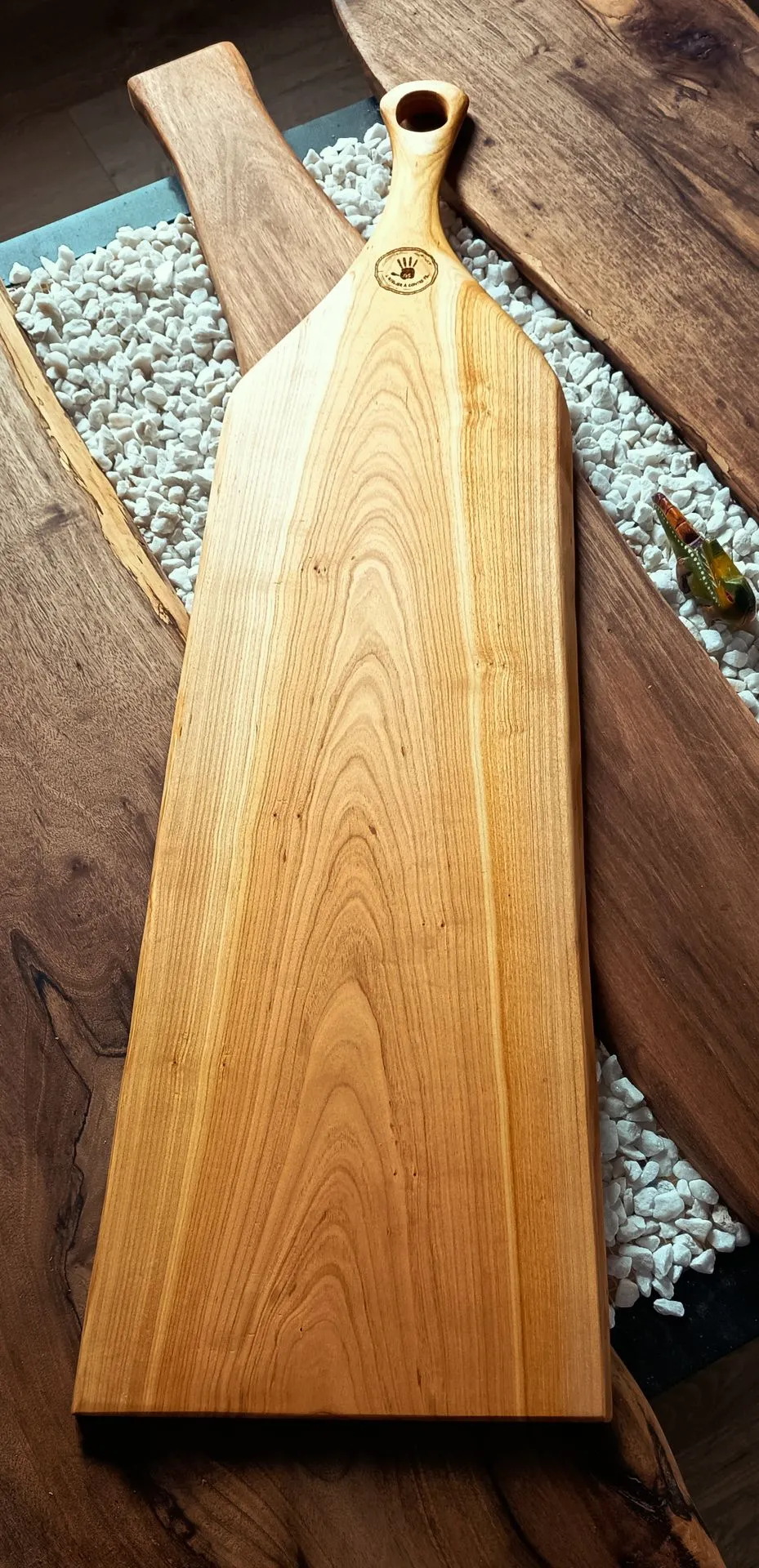 Planche de présentation en Merisier XL